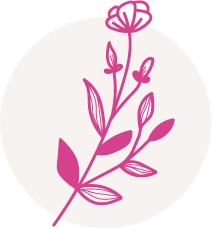 Pink Flower Illustration: Soft and Serene